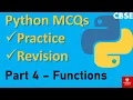 CBSE Part 4 - Working with Functions in Python