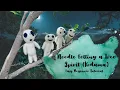 Needle Felting a Tree Spirit Kodama from Princess Mononoke Easy Beginner Tutorial
