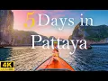 Download Lagu How to Spend 5 Days in PATTAYA Thailand MP3