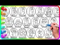 BLUEY Coloring Pages - Cardboard Do you know How to color Bluey Show characters