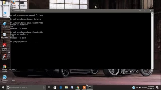 Java Programming Even or Odd using if else