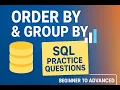 SQL MySQL Tutorial ORDER BY GROUP BY Explained with Examples Beginner to Advanced