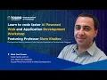 Learn to code faster Al Powered Web and Application Development Workshop GST Workshop Spring 2025