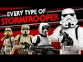 Every Stormtrooper Type in Star Wars Canon