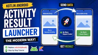 ANDROID - ACTIVITY RESULT LAUNCHER TUTORIAL IN KOTLIN