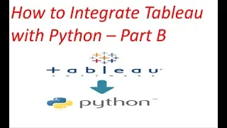 Tableau with Python Integration Deploy Python Module on TabPy Server TabPy Part - B