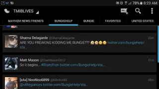 Mayhem News Live BungieHelp Twitter Drama Series