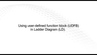 Micro800 Controller - Create and use user defined function blocks UDFBs
