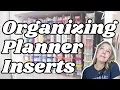 This ONE Change Fixed My Planner Insert Organization