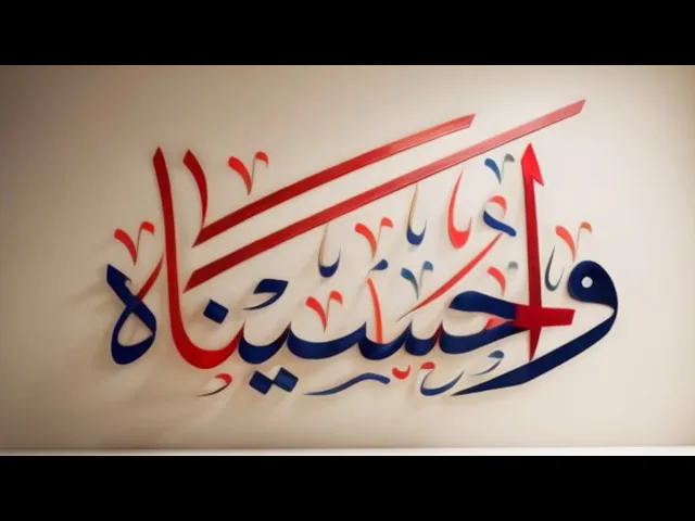 ⁣آهات للمونتاج كورال وتصاميم حسينية #واحسيناه #حسين #عاشوراء #كربلاء