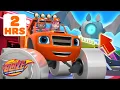 Download Lagu Blaze BOUNCY Tire Monster Machine! 🛞 w/ AJ | Science Games for Kids | Blaze and the Monster Machines