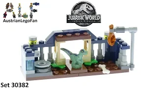 Lego Jurassic World 30382 Baby Velociraptor Playpen - Lego Speed Build Review