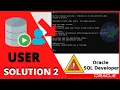 ORACLE SQL TUTORIAL ORA-65096 invalid common user or role name SOLUTION with TERMINAL
