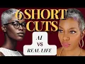 6 Stylish Ways to Rock Short Cuts for Black Women Gray or Not