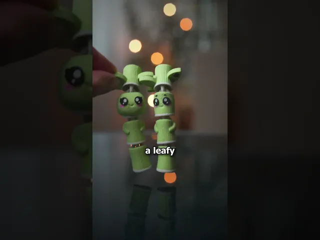 Flexi Bamboo Buddies Keychain video thumbnail