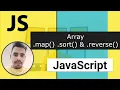 34 - Array map sort and reverse Mastering Arrays