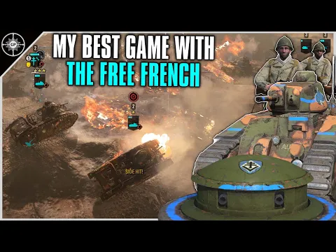 My Best Match Yet with the Free French Battlegroup! | Company of Heroes 3 Multiplayer