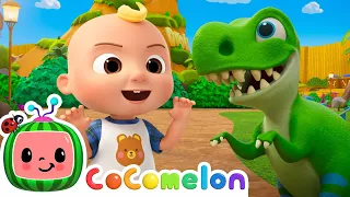 If You Re Happy And You Know It Dinosaur Park CoComelon Nursery Rhymes Kids Songs 