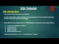 1 Introduction SQL MySQL Malayalam Tutorial