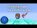 I Made a Million Dollars from Lava Buckets