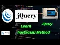 JQuery hasClass Method Tutorial