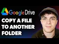 How to Copy a File to Another Folder in Google Drive Full 2025 Guide