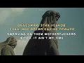 $UICIDEBOY$ - I NO LONGER FEAR THE RAZOR GUARDIN MY HEEL I-V (ПЕРЕВОД/LYRICS/RUS SUBS)