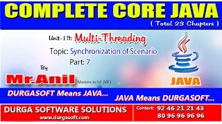Core Java-Multi-Threading-Synchronization Scenario-Part 7