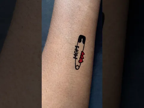 Simple pin 🧷 tattoo #shorts #tattoo #trending