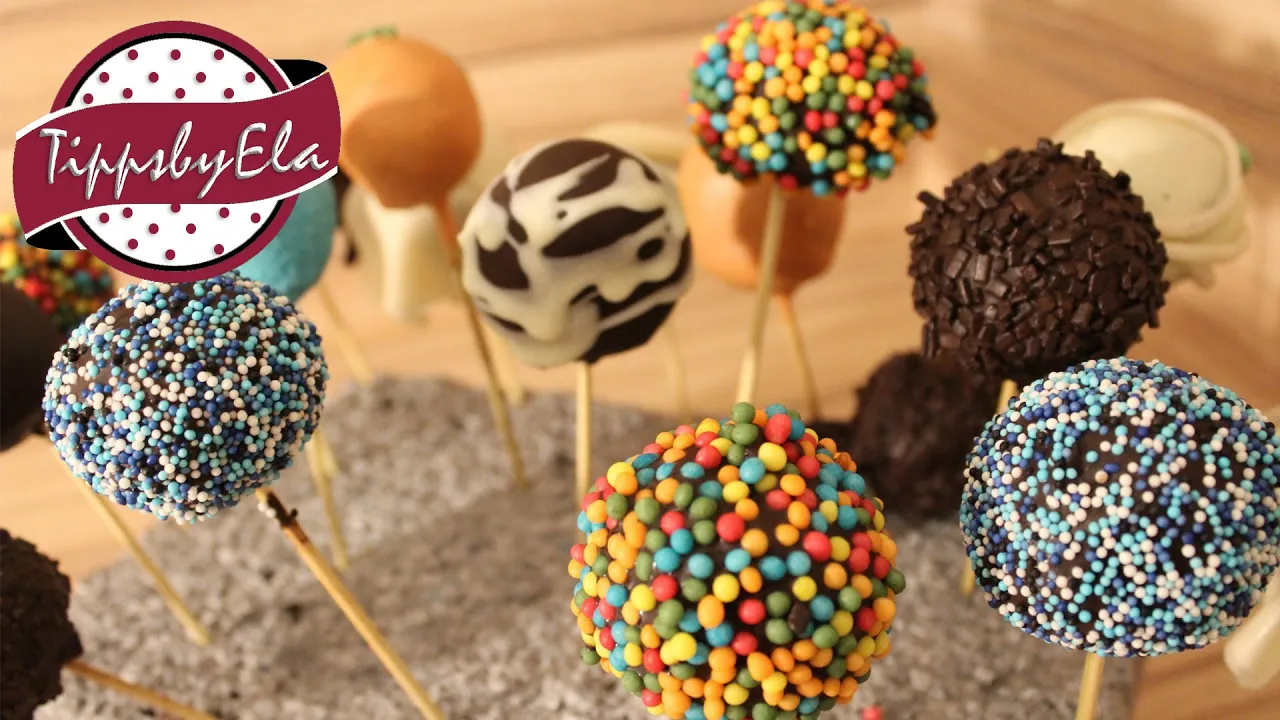 Cakepops selber machen | einfaches Grundrezept für wunderschöne Kuchen am Stiel | Super lecker 400g . 