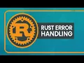 Mastering Rust Error Handling Result Option panic