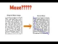 Maze Solving Digital Image processing Matlab