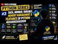 Python Variables Data Types Memory Management Explained Python for Beginners Hindi Episode 2