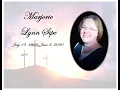 Marjorie Sipe Funeral Service
