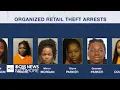 6 suspects arrested for retail theft ring in Maryland
