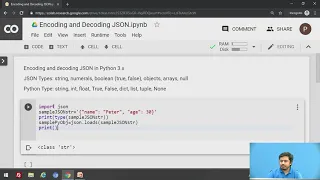 Encoding and Decoding JSON in Python