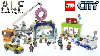Lego City 60233 Donut shop opening Speed Build