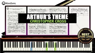  arthurs theme best that you can do piano cover instrumental tutorial guide
