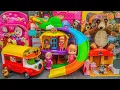 Download Lagu 91 Minutes Satisfying with Unboxing Cute Masha and The Bear DisneyLand Amusement Park Playset Toys 🐻