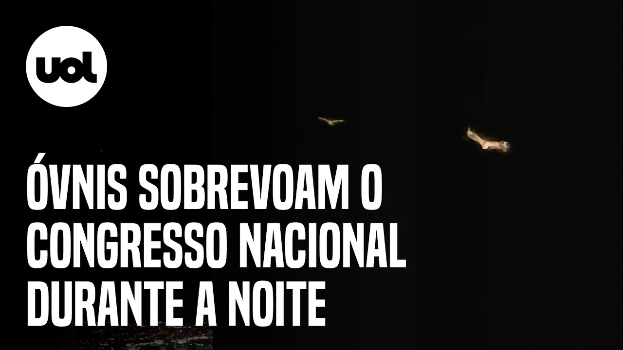 Óvnis em Brasília: Objeto luminoso sobrevoa o Congresso Nacional durante a noite; veja vídeo