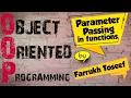 Parameters and arguments in functions in urdu by Farrukh Toseef