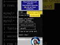 how to use the drop command how to delete a database what is drop command in MySQL