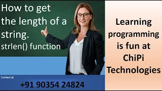 How to Find the Length of a String in C Using strlen