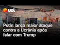 Download Lagu Rússia ataca a Ucrânia com o maior bombardeio da guerra após ligação de Putin com Trump; vídeo