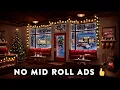Download Lagu A Christmas Coffee Shop Ambience with Relaxing Christmas Jazz Music, Crackling Fire, and Cafe Sounds