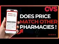 Does CVS Price Match Other Pharmacies