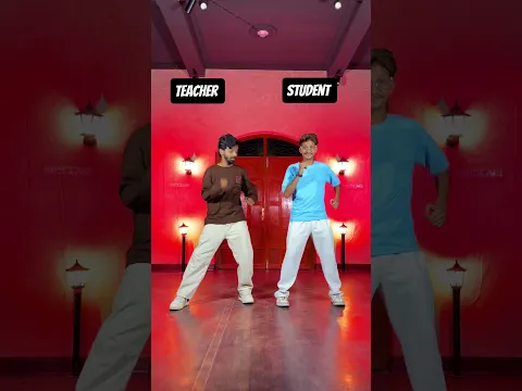 Teacher & student οΏΌπ«°#easydancesteps #tutorial #dancevideo #shortvideo #explorepage