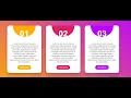CSS Responsive CARD UI Design Hover Effects Html5 CSS3