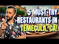 BEST RESTAURANTS IN TEMECULA CA