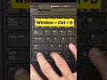 How To Create Virtual Desktop On Window 10 or 11 Virtual Desktops With Shortcut Key Laptop or PC